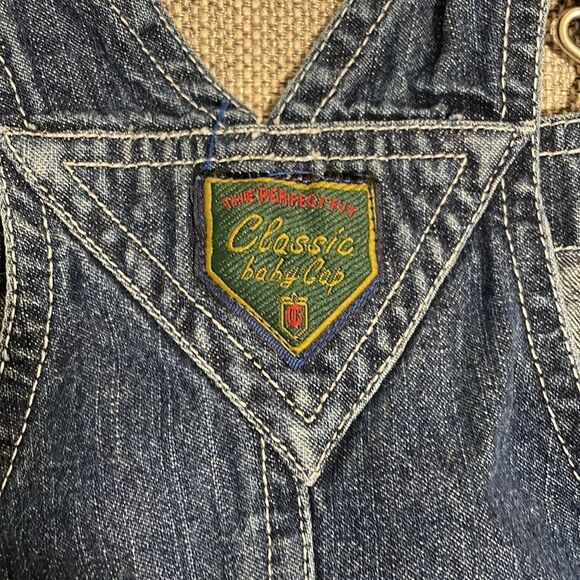 Gap Toddler Girl 2 years Girls Denim Dress Skirt Overalls Romper - Picture 6 of 10